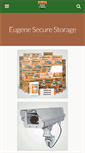 Mobile Screenshot of eugenesecurestorage.com